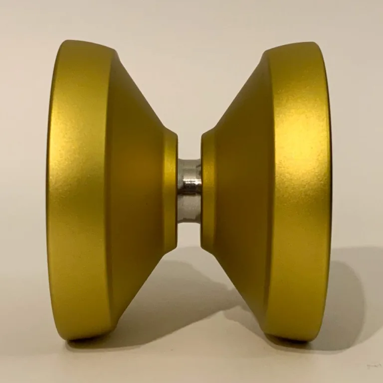 Marigold Mike Monty Mori yo-yo in profile