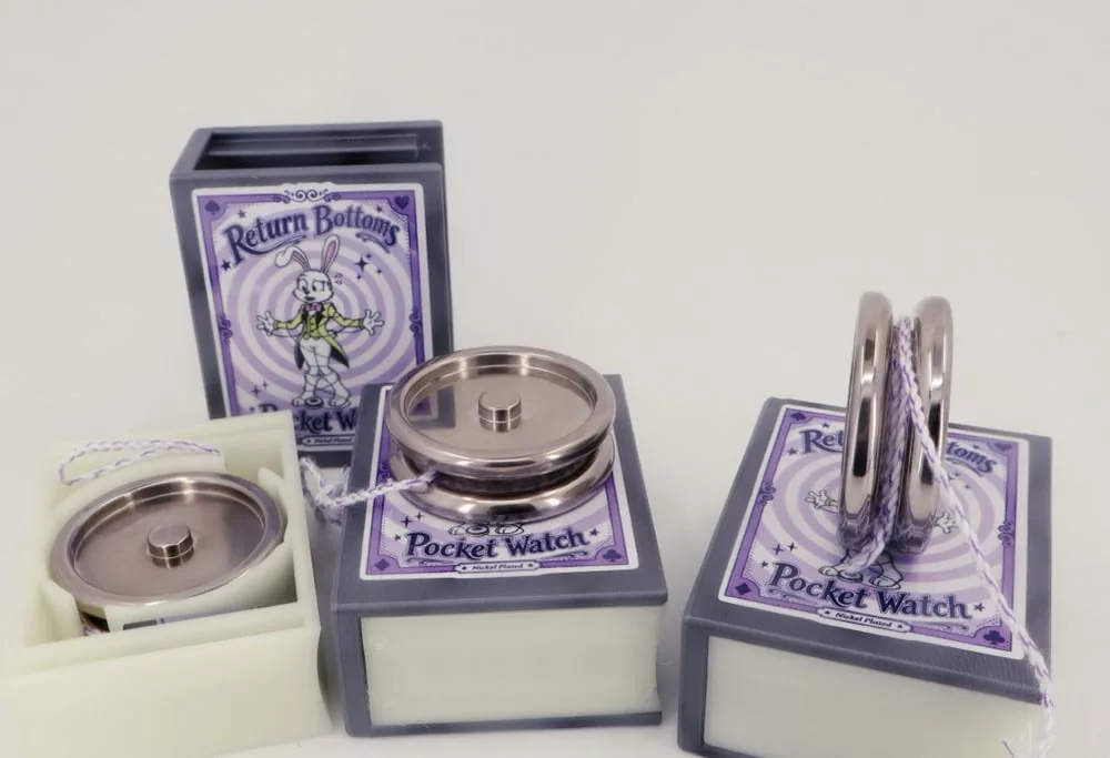 Pocket Watch — Nickel Plated