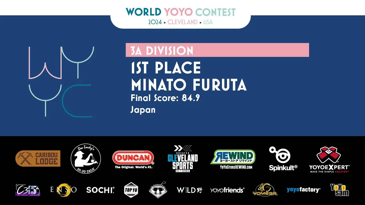Minato Furuta competing