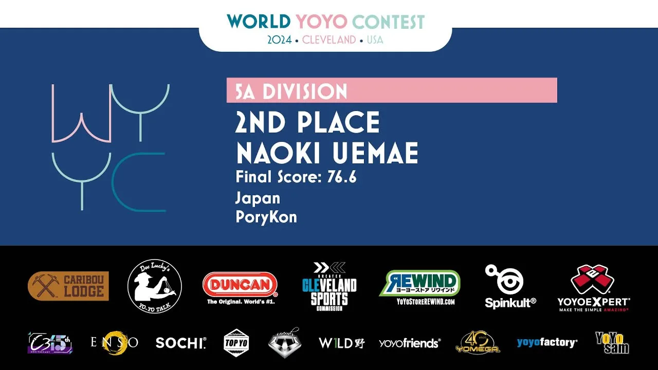 Naoki Uemae competing