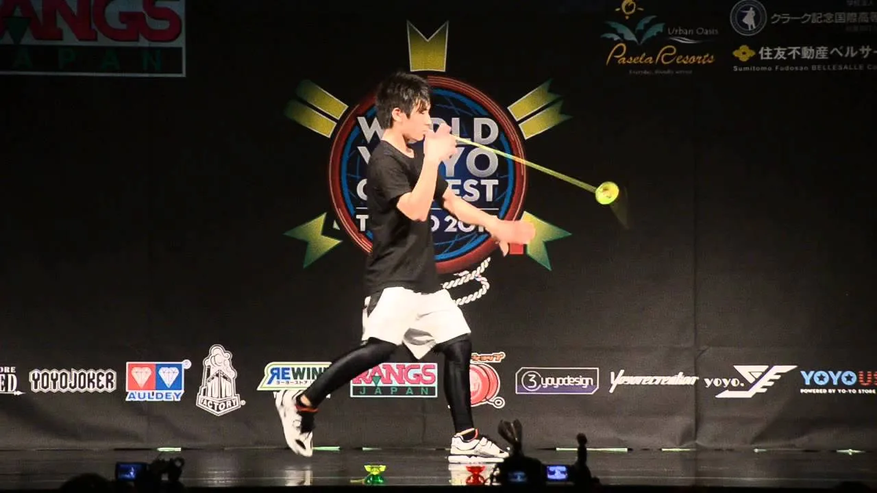 Naoto Onishi competing