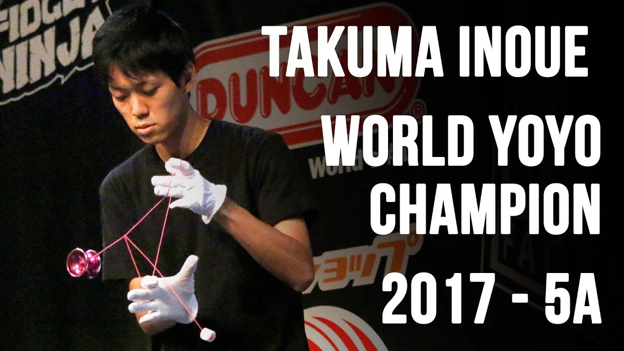 Takuma Inoue competing